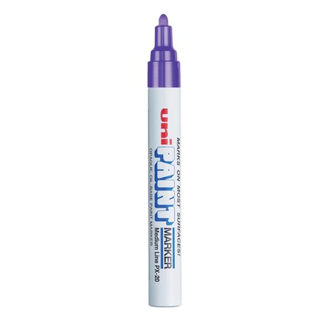 Uni-Paint Permanent Marker, Medium Bullet Tip, Violet 63606